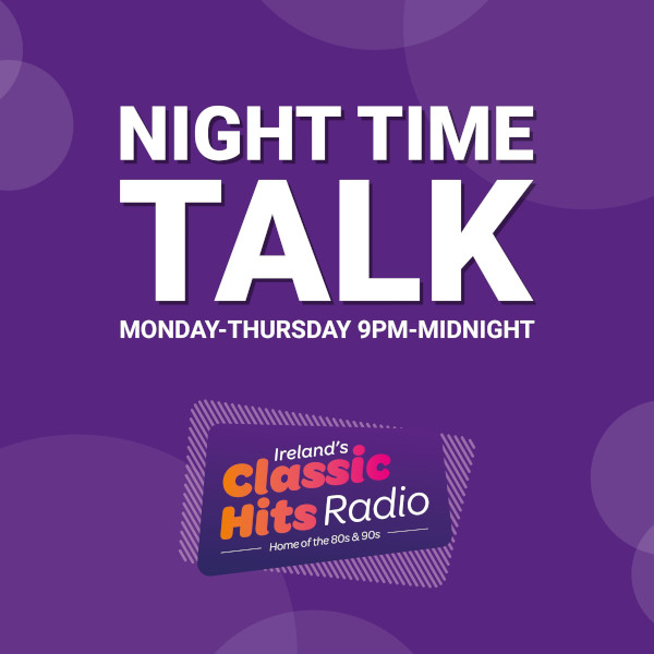 night time talk show poster