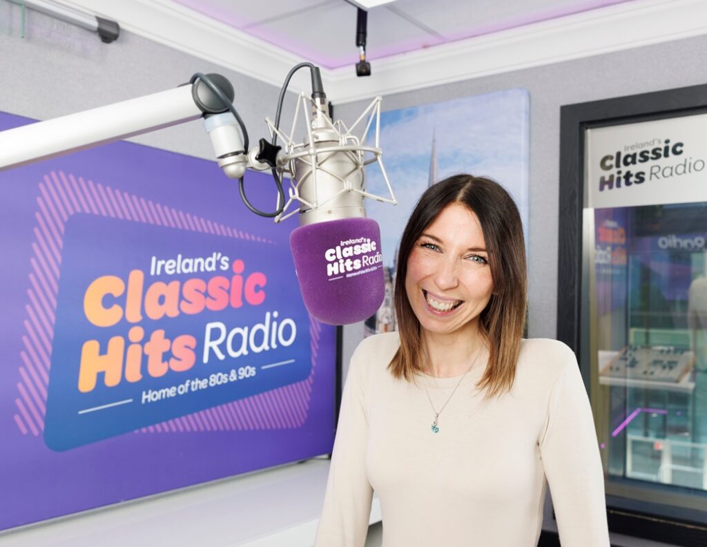 Nikki Manley on Ireland's Classic Hits Radio