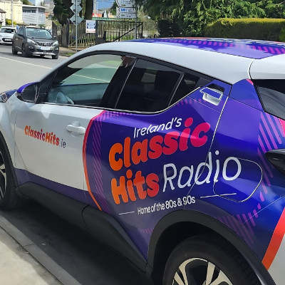 classic hits branded car