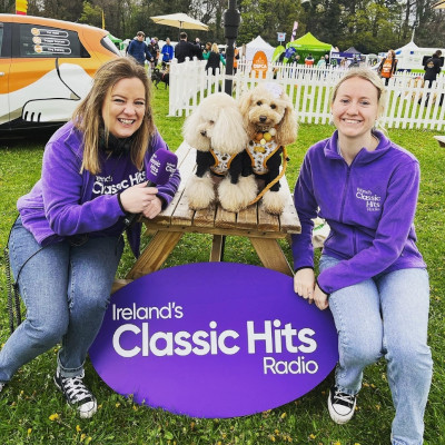 classic hits team at outdoor event